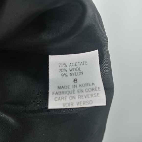 Tahari Sheath Casual Dress Size 6 Wool Blend - Picture 13 of 14